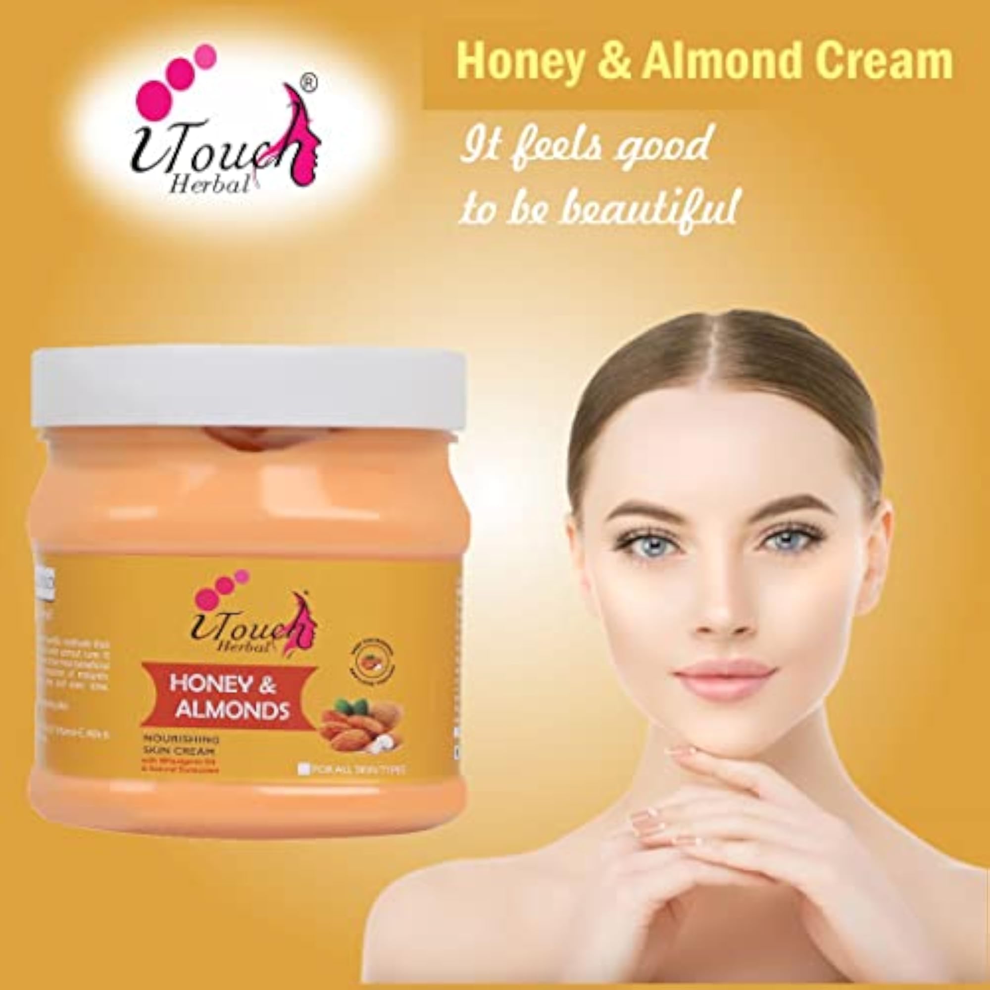 Honey And Almond Cold Cream, 500 ml